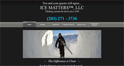 Desktop Screenshot of icematters.net